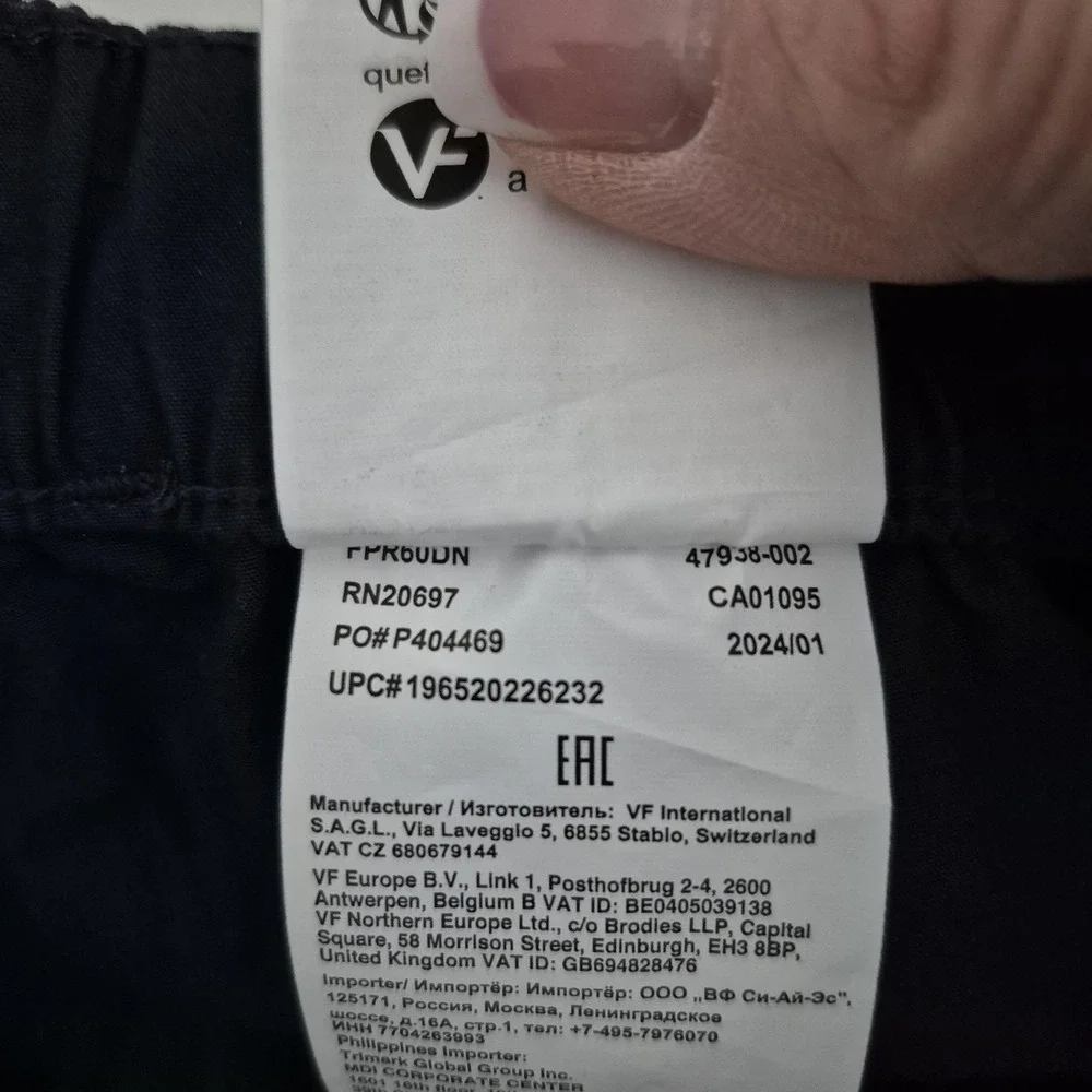 Dickies Cargo Pants Mens Small 30x30 Navy Relaxed Fit Elastic Waist FPR60DN‎ - Picture 5 of 11